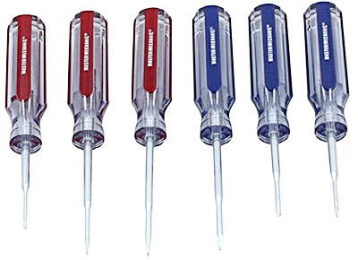 Precision Slotted & Phillips Screwdrivers, 6-Pc. Set
