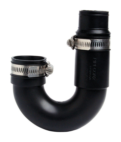 Conector tipo trampa en forma de J de 1-1/2 pulg. y 1-1/2 pulg. de Pipeconx