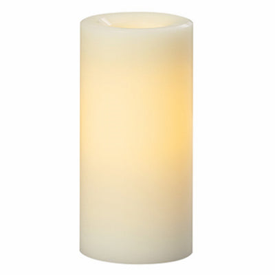Premier Flamless LED Candle, Wax, Cream, 3 x 6-In.