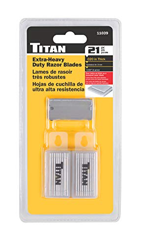 HEAVY DUTY RAZOR BLADE 20/PK