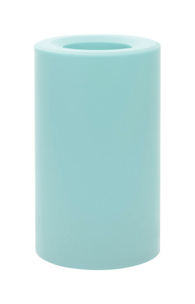 Vela de pilar para exteriores Paradise Blue de 5 pulgadas de alto x 3 pulgadas de diámetro (paquete de 4)
