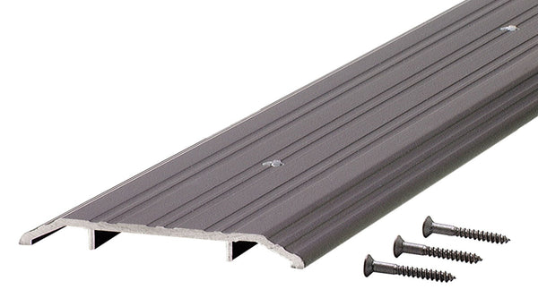 M-D 68346 36" Bronze Anodized Fluted Saddle Thresholds