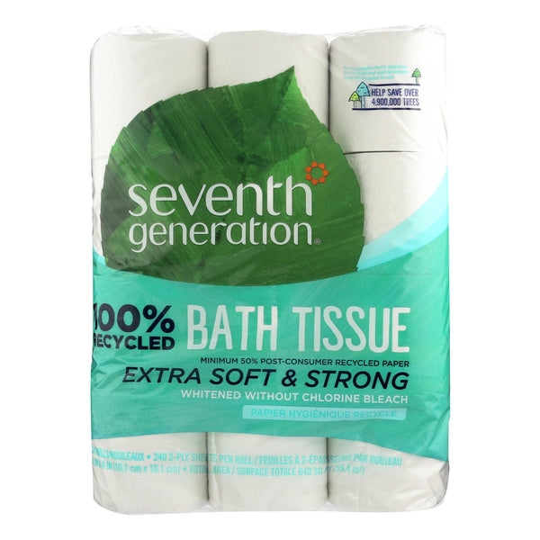 Seventh Generation - Bath Tissue 2 Ply 240 Ct - Case of 2 - 24 CT (Pack of 2)