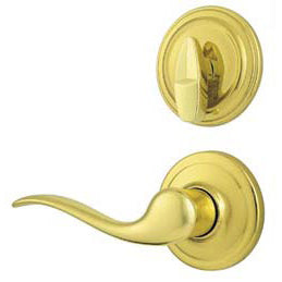 604TNL LH 5 Tustin Trim Pack for 687 Handlesets - Antique Brass