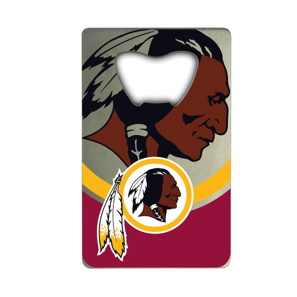 NFL - Abridor de botellas con forma de tarjeta de crédito de los Washington Redskins