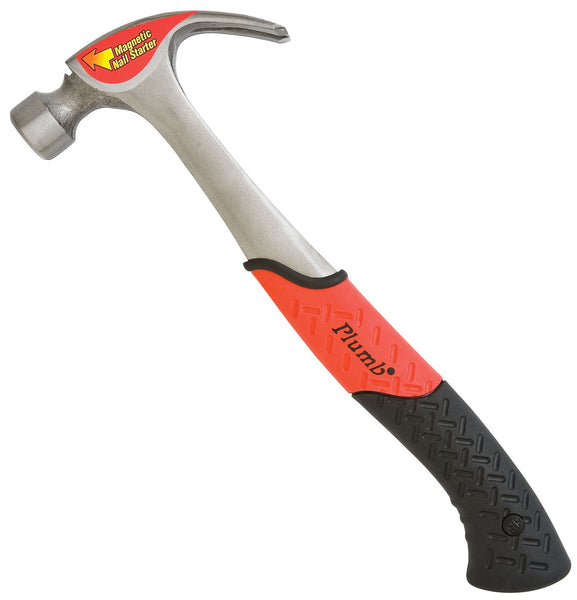 Plumb Ss16cn 16 Oz Anti-Vibration Metal Handle Claw Hammer