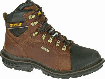 Bota de cuero con punta de acero Manifold para hombre, talla mediana, 8,5