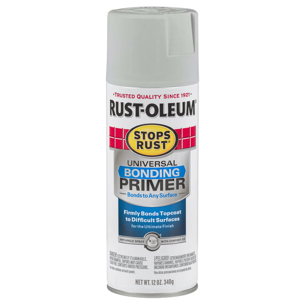 Imprimador en aerosol Rust-Oleum Stops Rust Flat Gray de 12 oz (paquete de 6)