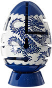 Be Puzzled 30892 Blue/White 2-Layer Smart Egg Dragon Design Labyrinth Puzzle