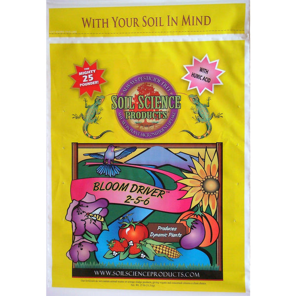 BLOOM DRIVER FERTL 25LB