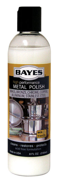 Botella de abrillantador de metales de alto rendimiento Bayes de 8 oz