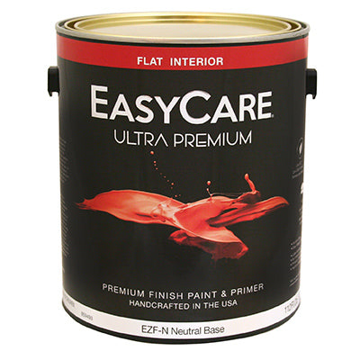 Interior Latex Paint & Primer, Antique White Flat, 1-Gal. (Pack of 4)