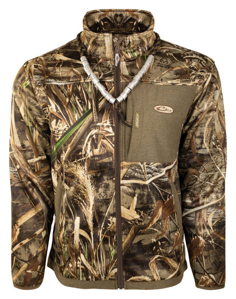 Drake MST Endurance S Long Sleeve Men's Full-Zip Liner Realtree Max-5