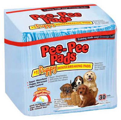 Pee-Pee Pads, 30-Pk.