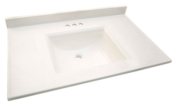 Encimera de tocador blanca Camilla de Design House