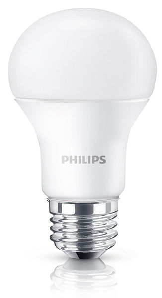 Phillips 462002 14 Watt A19 Frosted Daylight LED Non-Dimmable Light Bulb 2 Count