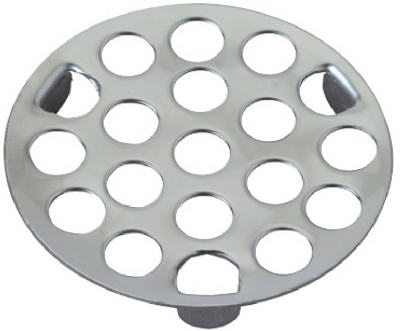 Drain Strainer, Snap In, Metal Chrome Finish, 1-7/8-In. (Pack of 10)