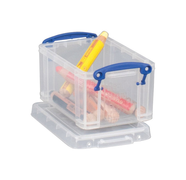 Really Useful Box 3.14 in. H X 3.9 in. W X 6.1 in. D Stackable Storage Box (Pack of 8).