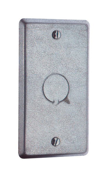 OUTLET BOX COVER REC 1KO