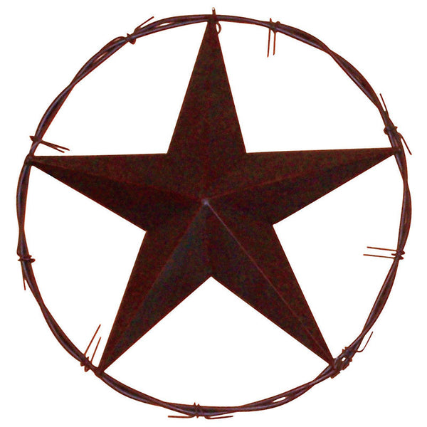 De Leon Collections Metal Star And Barb Wire