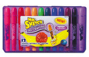Mr. Sketch 1951333 Surtido de crayones de gel perfumados y giratorios Mr. Sketch, 12 unidades