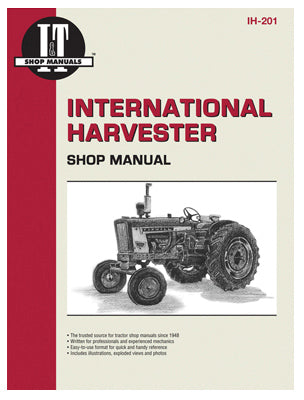 Manual de taller de tractores, modelos de gasolina y diésel de International Harvester