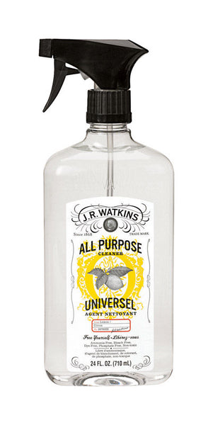 Limpiador líquido multiusos con aroma a limón de JR Watkins, 24 oz (paquete de 6)