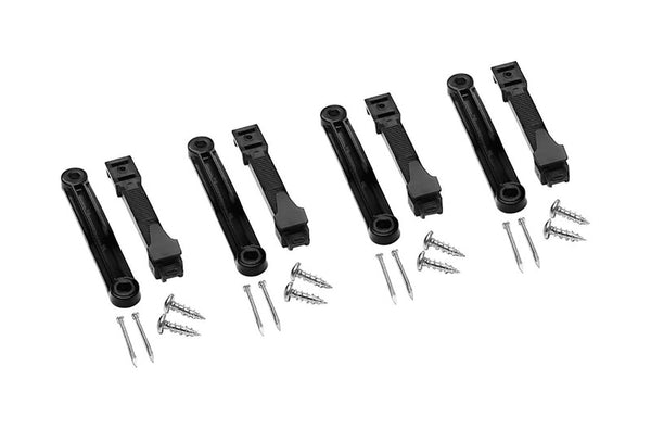 Hangman Picture Perfect Black Adjustable Picture Hanger Plastic 4 pk