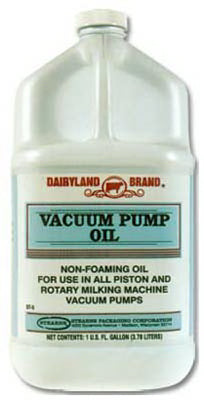 Aceite para bomba de vacío para máquinas de ordeño, 1 galón.