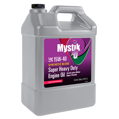 Diesel Oil, Heavy-Duty, 15W-40, 2-Gallons