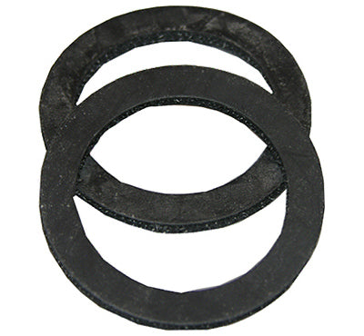 Rubber,1-1/2- Inch Cloth Inserted Tailpiece Washers,Carded (Pack of 6)