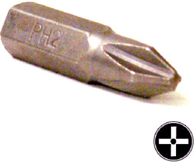 #2 Security Phillips 1-15/16-In. Power Tip Bit