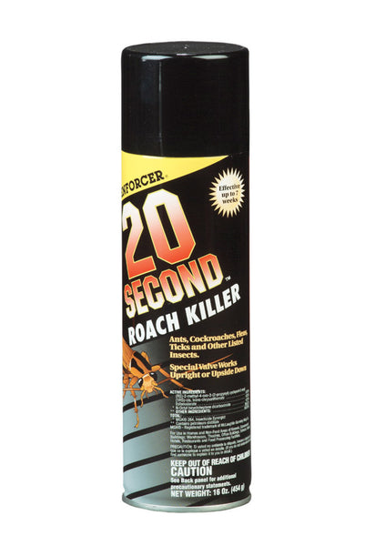 Enforcer Roach Killer - Repelente de cucarachas para varios insectos, 16 oz