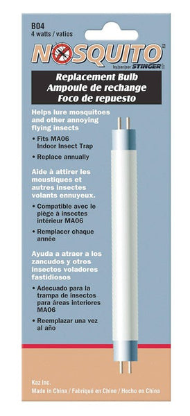 Bombilla de repuesto para trampa para insectos Stinger B04 Nosquito™ de 4 vatios