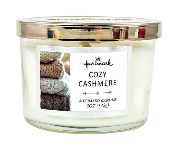 Langley Empire White Freah Scent Jar Candle 3.5 in. H x 3.5 in. Dia. (Pack of 6)