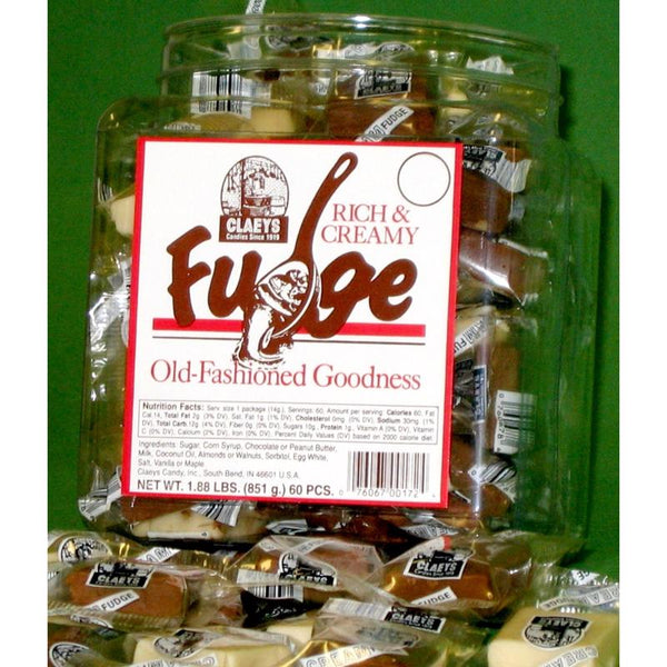 Minibocadillos de chocolate y vainilla de Claeys, 1 unidad (paquete de 60)