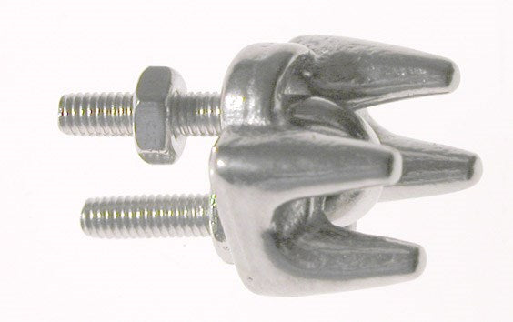 Clip para cable de acero inoxidable Campbell T7633002 de 1/8"