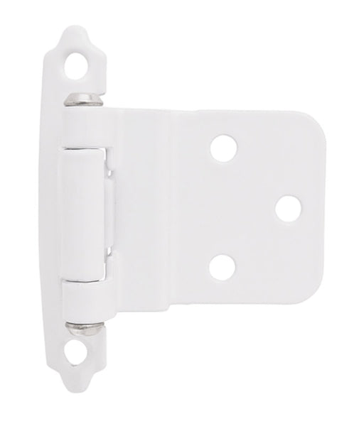 BISAGRA DE PUERTA CARA MONTADA BLANCA