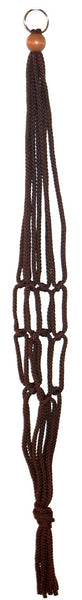 Primitive Planters 2107 30 Brown Macram Plant Hanger