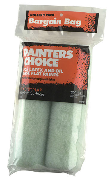 Wooster R729-9 Painter'S Choice Roller 2-Pack
