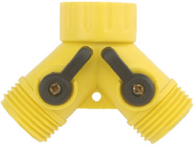 Y Shut-Off Valve, Poly (Pack of 30)