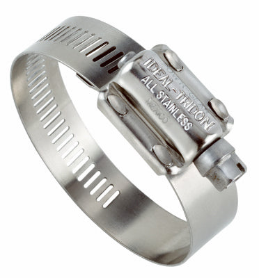 Heavy-Duty Hose Clamp, Stainless Steel, 4 to 6-1/8-In. (Pack of 10)