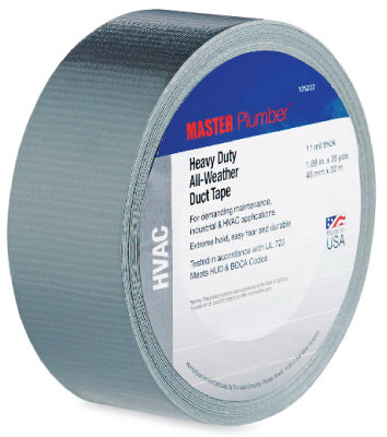 Cinta adhesiva para conductos HVAC de máxima resistencia, 1,89 pulg. x 35 yd.