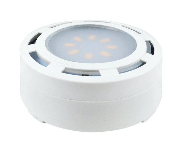 Kit de luces LED enchufables blancas Amertac, paquete de 5