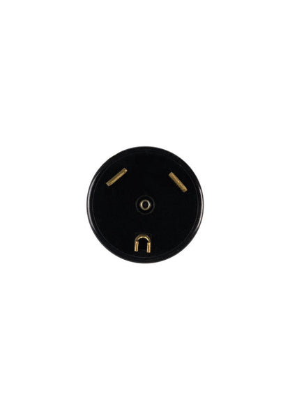 GE Midwest Commercial and Residential Rubber Adapter 14-30R 2 Pole 3 Wire Bulk