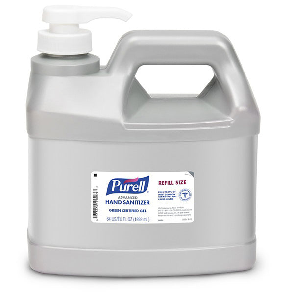 Purell Unscented Gel Hand Sanitizer Refill 64 oz. (Pack of 4)