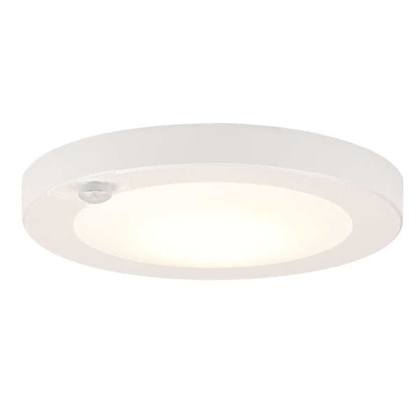 Luminaria de techo LED Westinghouse de 1 pulg. de alto x 5,75 pulg. de ancho x 5,75 pulg. de largo, color blanco escarcha