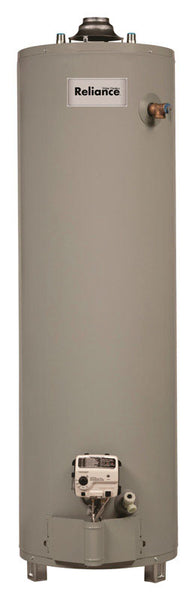 Calentador de agua a gas natural Reliance de 50 galones y 40 000 BTU