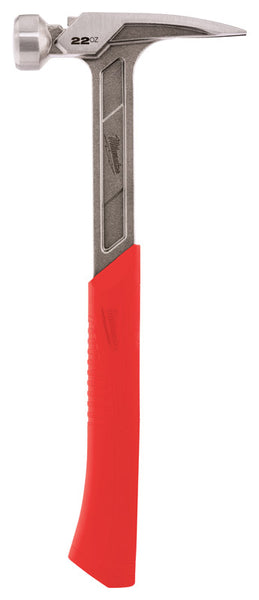 Milwaukee 22 oz. Smooth Face Framing Hammer Steel Handle
