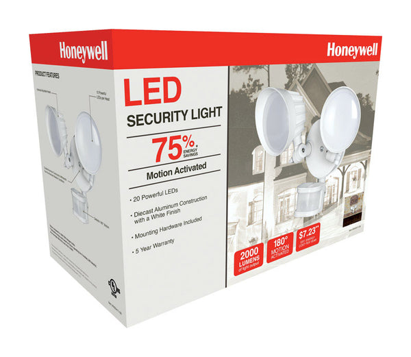 Honeywell Dusk to Dawn Plug-In LED Black 2 Stage Security Light